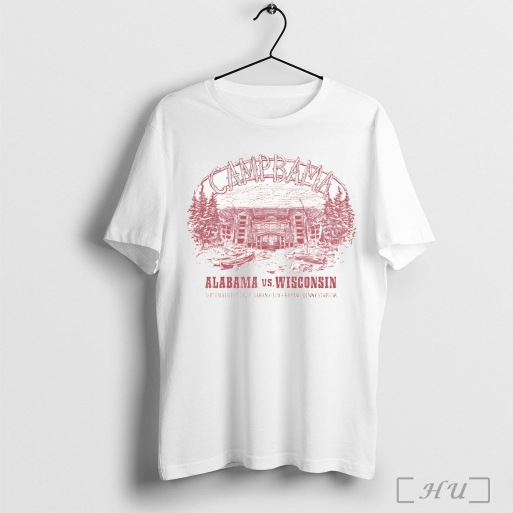 Officials Campbama Alabama Vs Wisconsin 2025 T Shirt