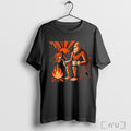 Officials Campfire With Bigfoot T Shirt