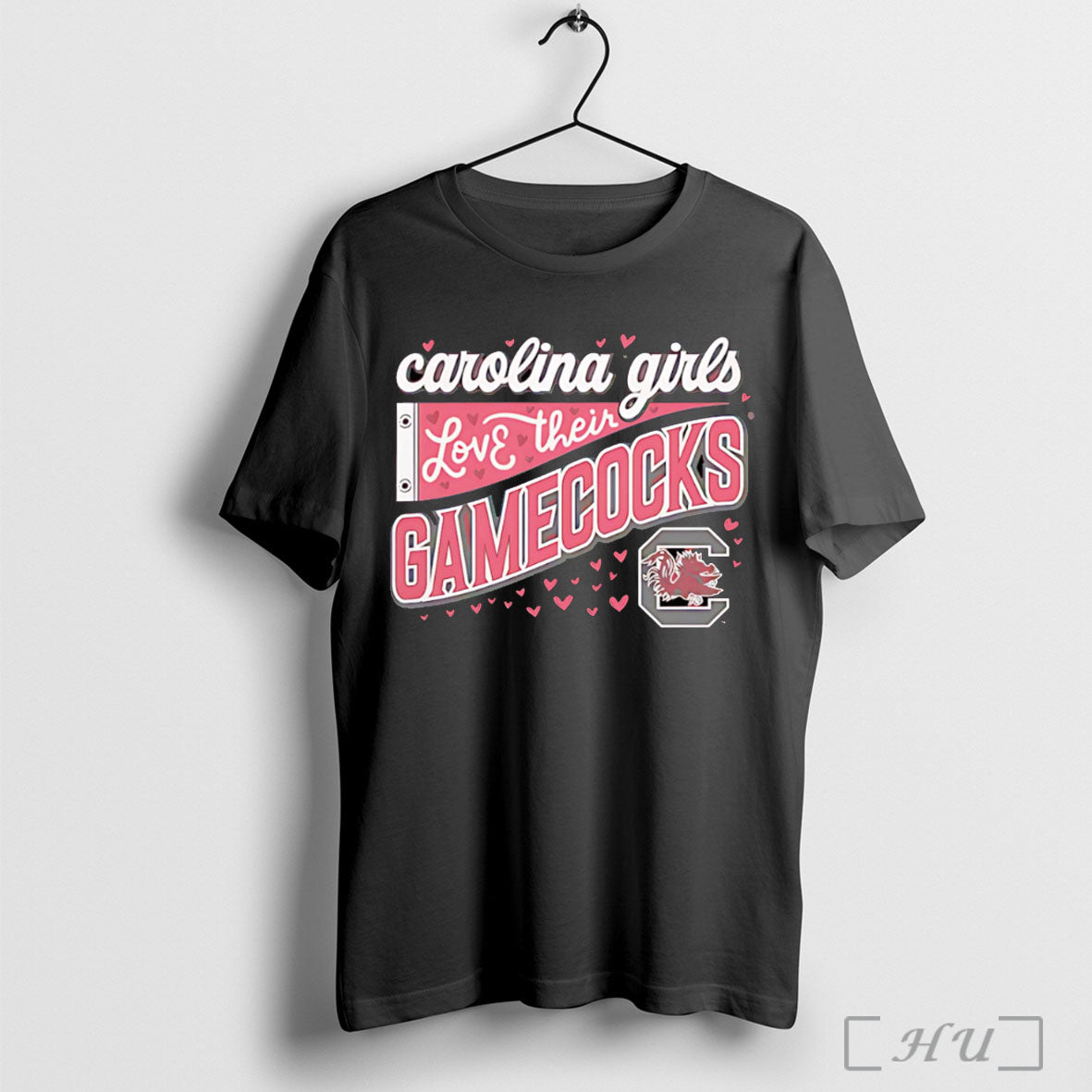 Officials Carolina Girls Love Their Gamecocks Poster T Shirt