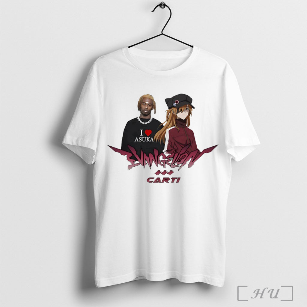 Officials Carti X Asuka Evangelion T Shirt