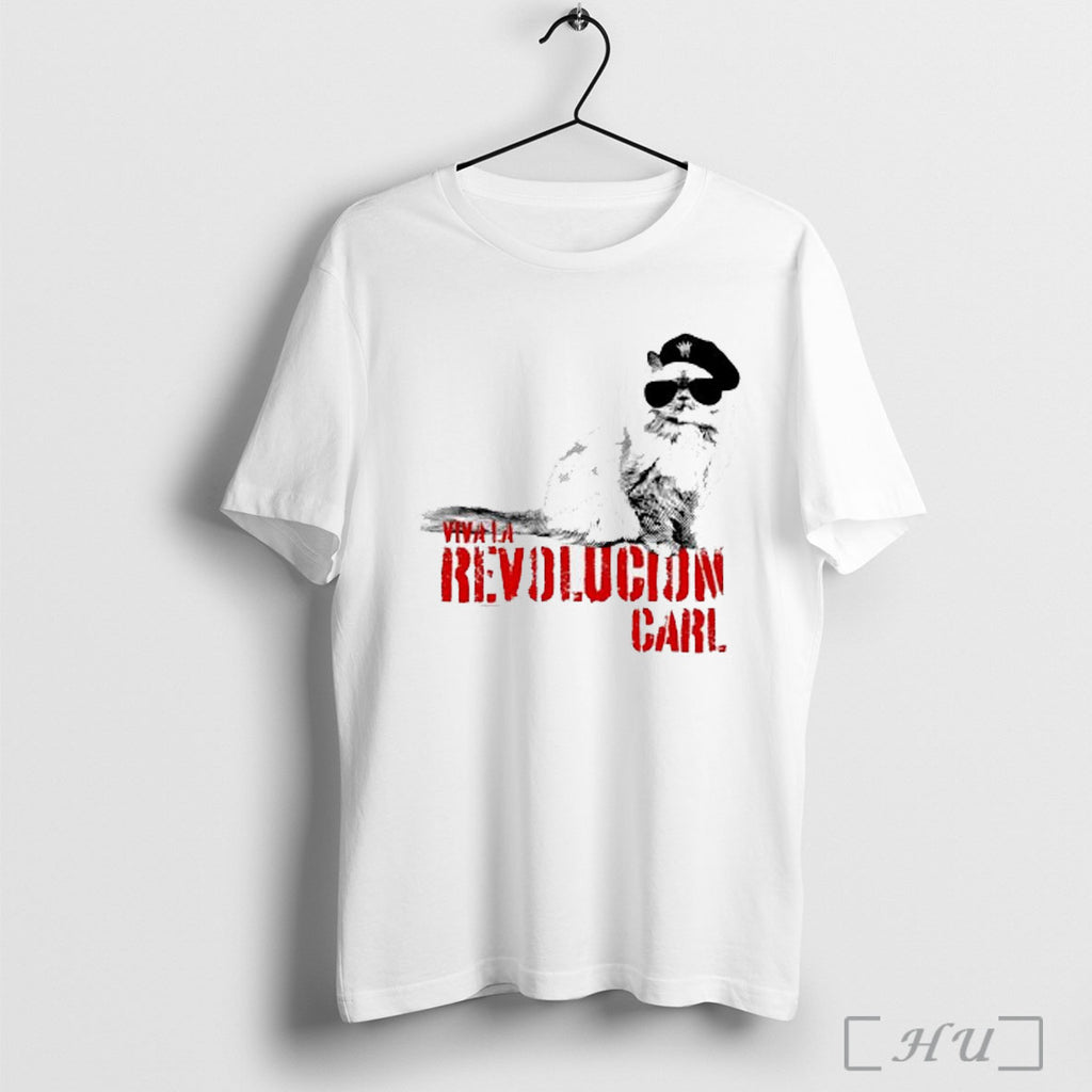 Officials Cat Viva La Revolucion Carl T Shirt