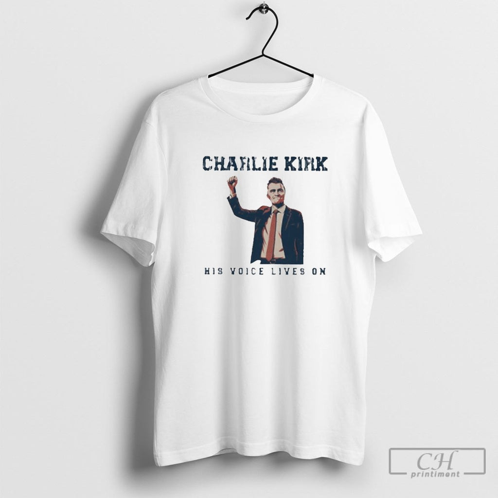 Charlie Kirk His Voice Lives On Shirt Sweater 2