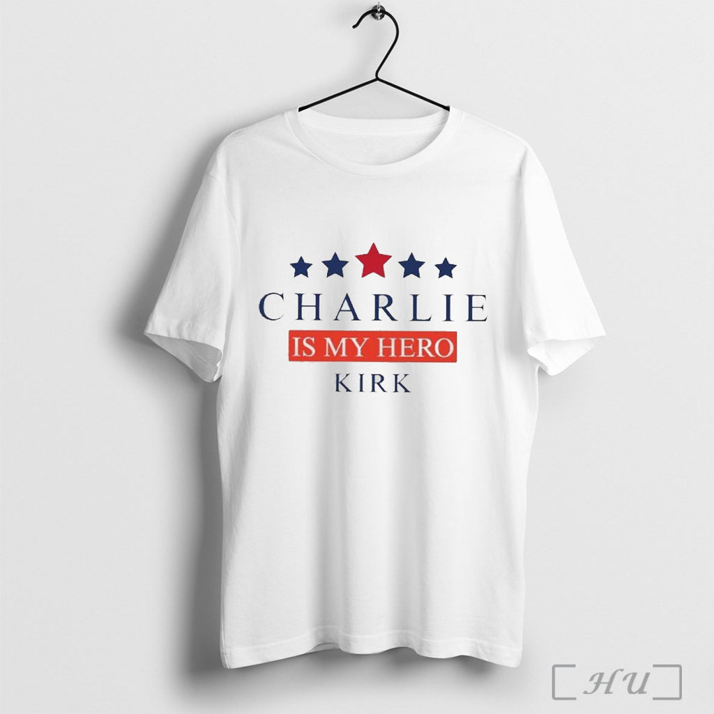 Officials Charlie Kirk Is My Hero 2025 T Shirt
