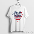 Officials Charlie Kirk Pray For Charlie Kirk Stand With Charlie American Flag T Shirt