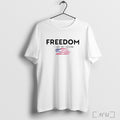 Officials Charlie Kirk Freedom Its About Right And Wrong T Shirt