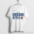 Officials Chicago Cubs 2025 Mlb Postseason Chicago Style T Shirt