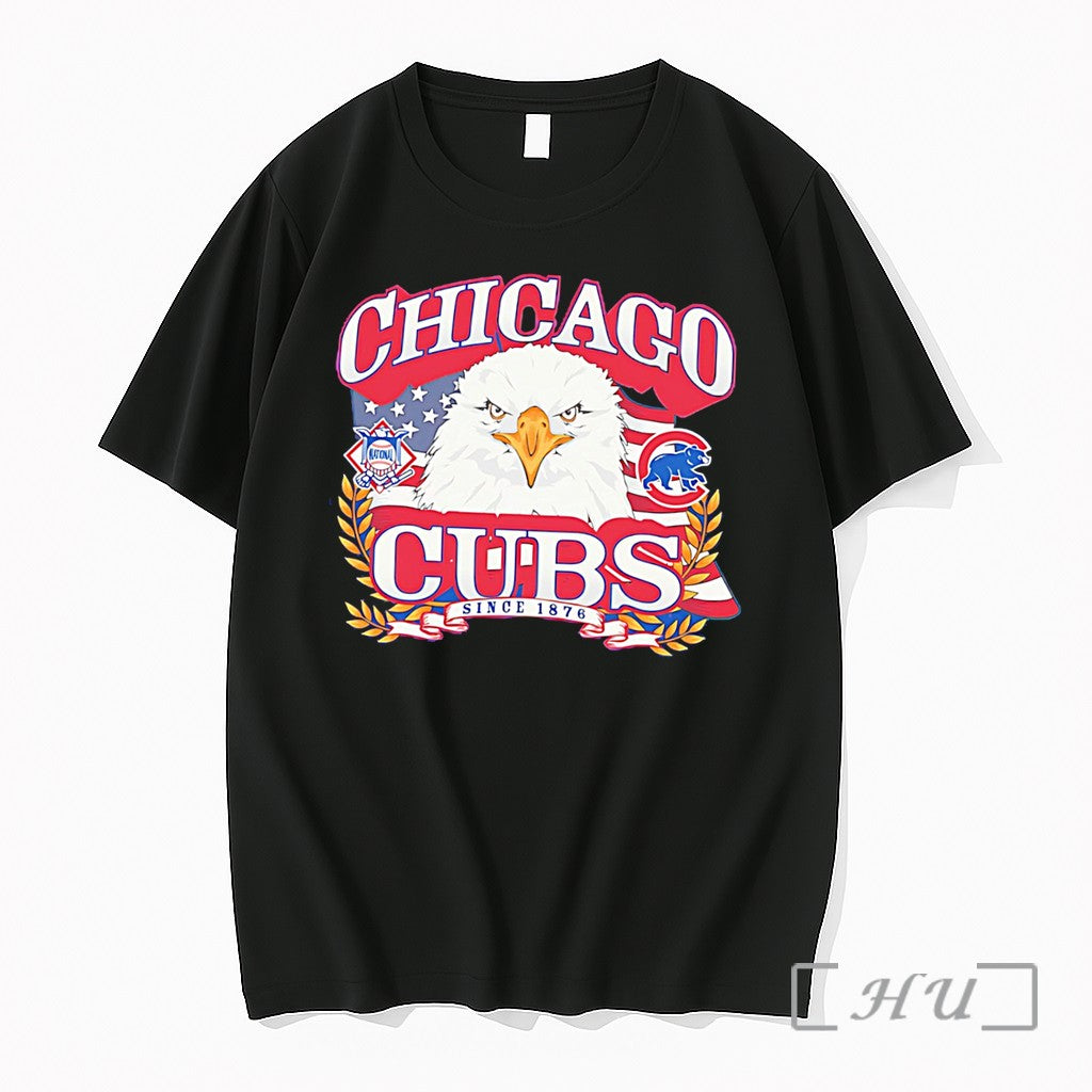 Officials Chicago Cubs Americana Eagle Celebrating Americas 250th Tee