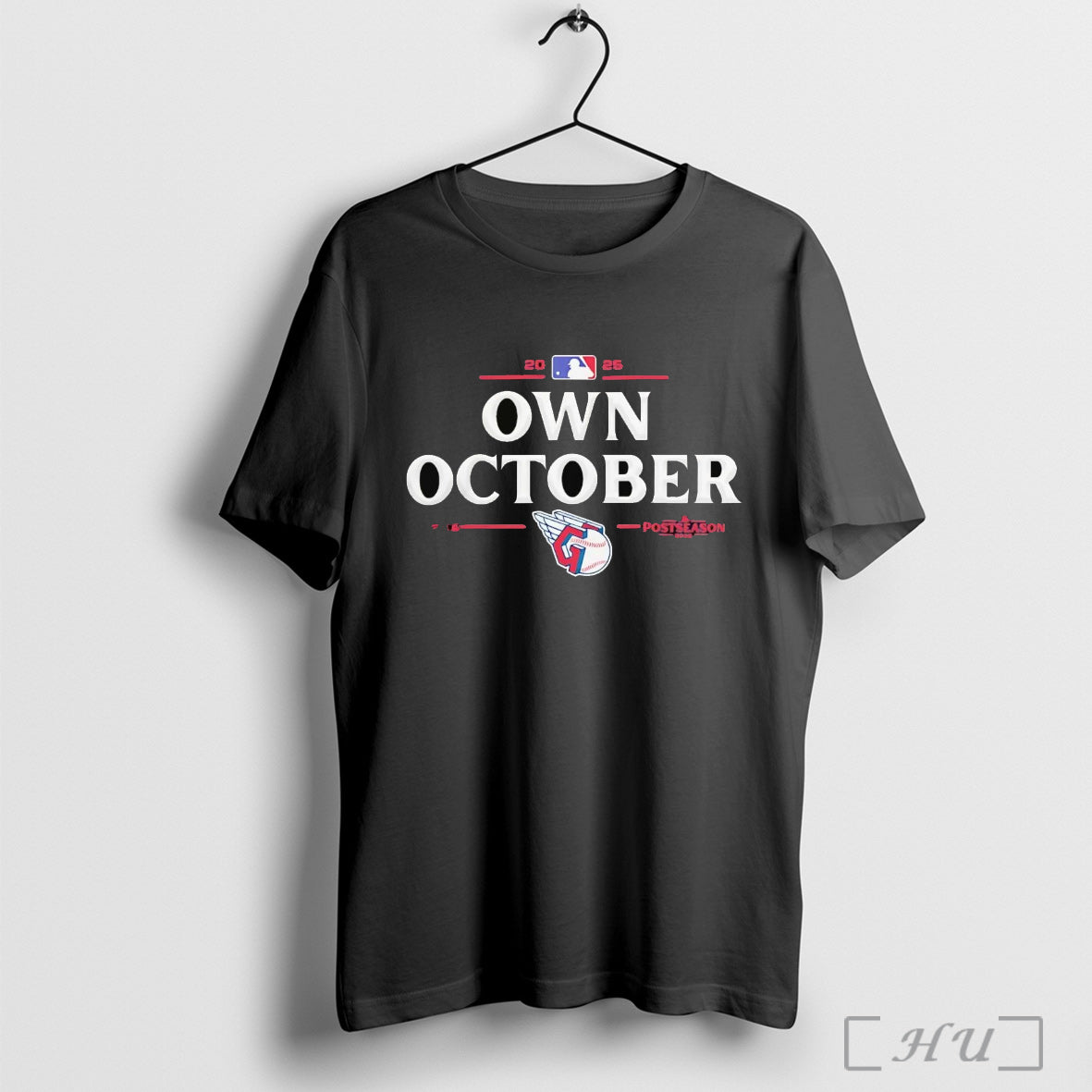 Officials Cleveland Guardians 2025 Mlb Postseason Own October T Shirt