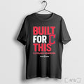 Officials Cleveland Guardians Built For This October 2025 Postseason T Shirt