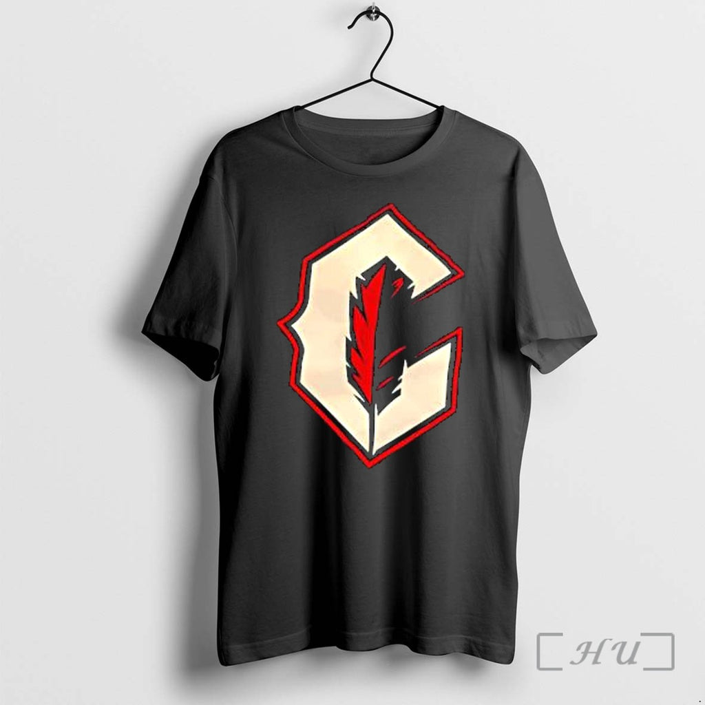 Officials Cleveland Guardians Feather Logo Baseball