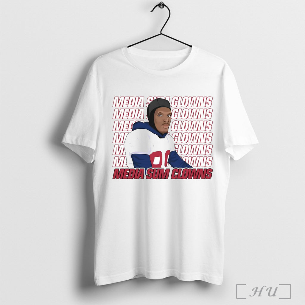 Officials Colin Kaepernick Media Sum Clowns T Shirt