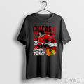 Officials Connor Bedard Chicago Blackhawks Reel Graphic T Shirt