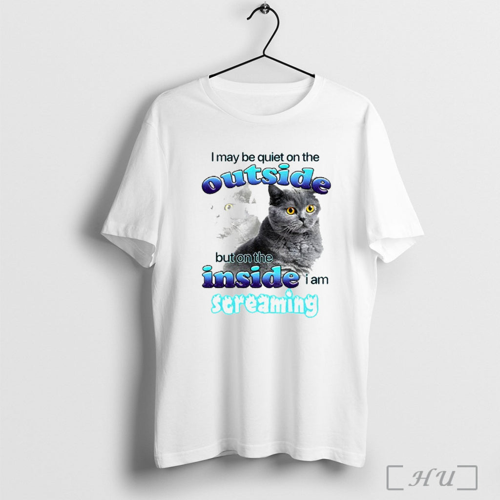 Officials Cute Cat I May Be Quiet On The Outside But On The Inside