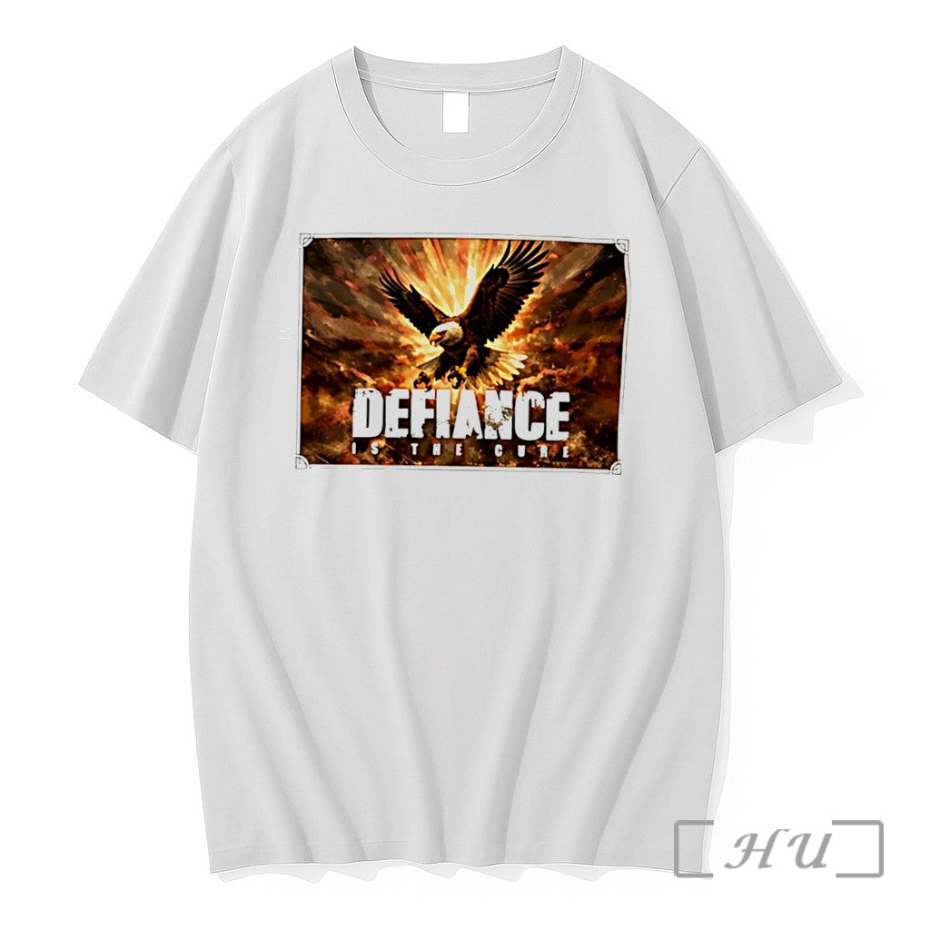Officials Defiance Is The Cure Eagle Tee Premium T Shirts Sweater Hoodie Jpg