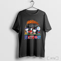 Officials Detroit Spirit Peanuts Its The Most Wonderful Time Of The Year T Shirt