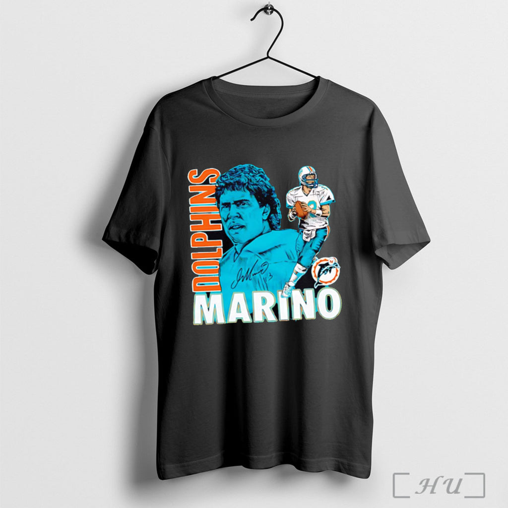 Officials Dolphins Marino Dan Marino Football Player T Shirt