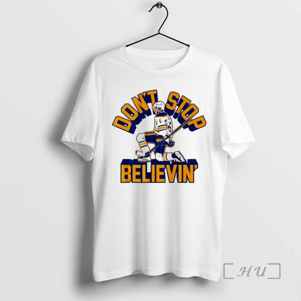 Officials Dont Stop Believin Hockey Player Number 6
