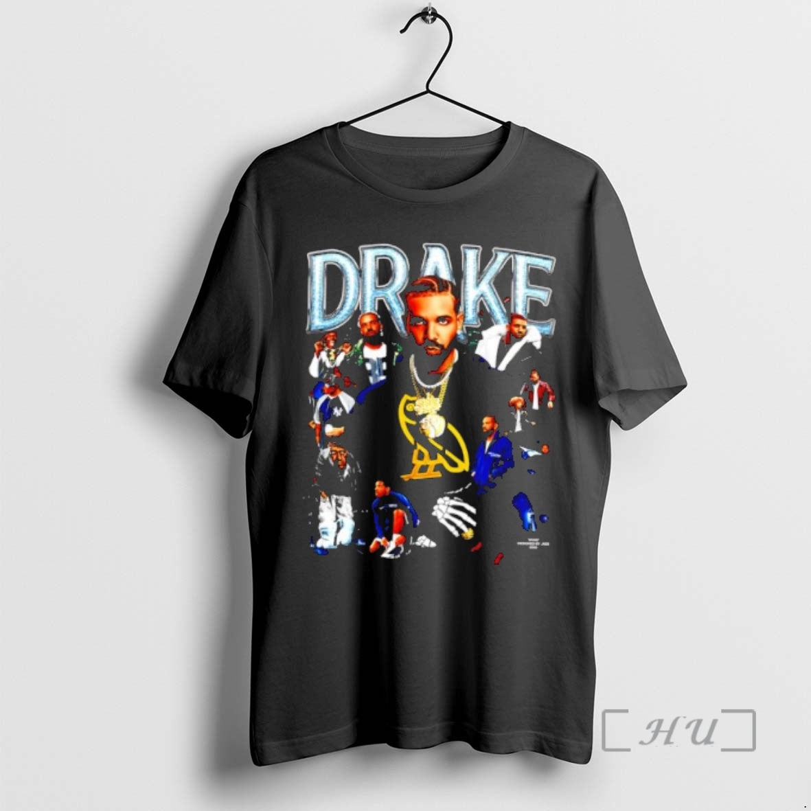 Officials Drake Ovo Owl Skeleton Hand Collage Music