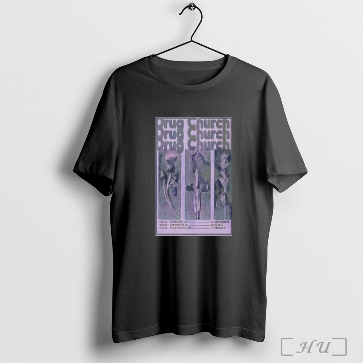 Officials Drug Church Tour Europe And Uk Tour 2025 T Shirt