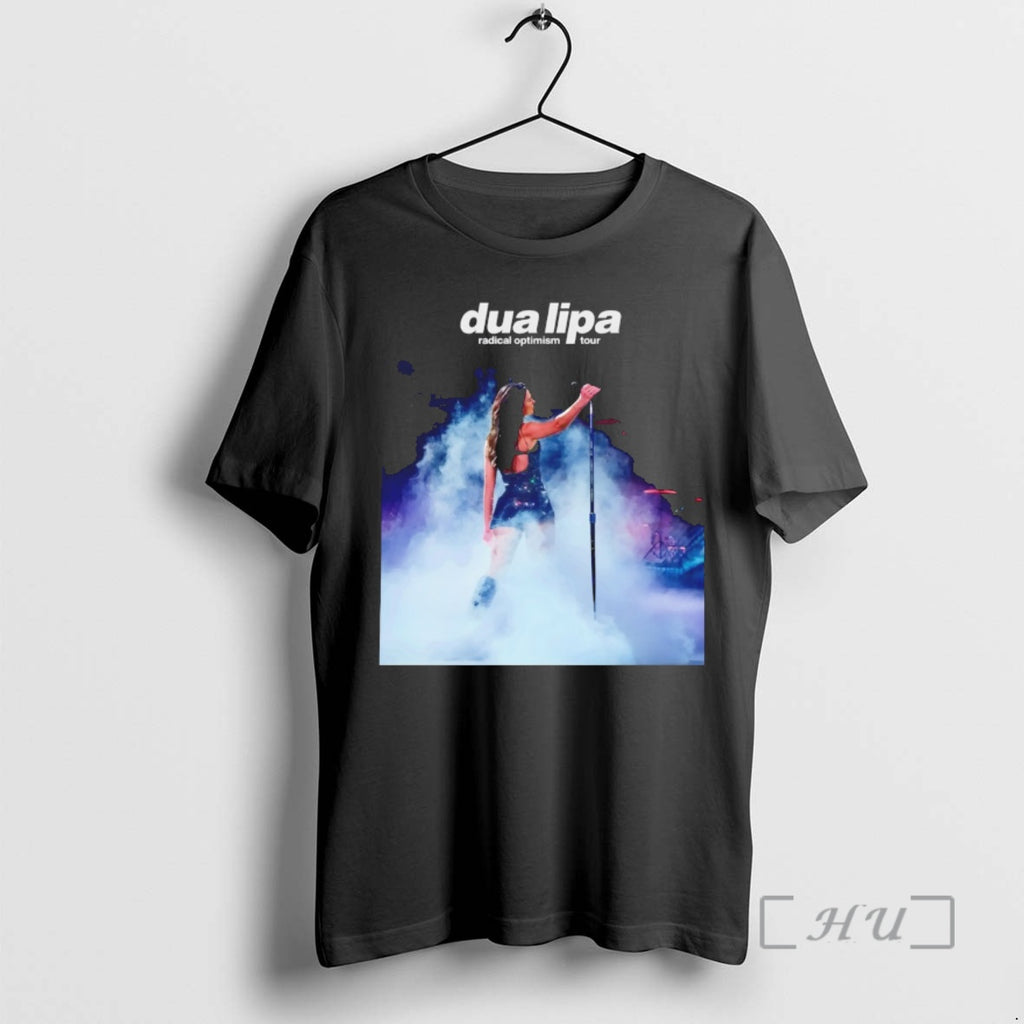Officials Dua Lipa Radical Optimism Tour Print Round Neck