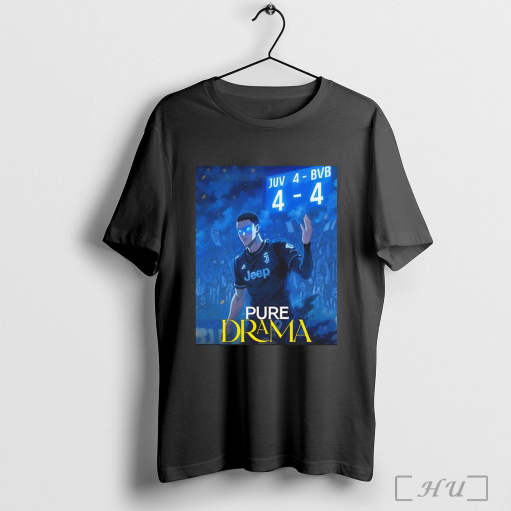 Officials Dusan Vlahovic Juventus Vs Borussia Dortmund Uefa Champions League 2025 T Shirt