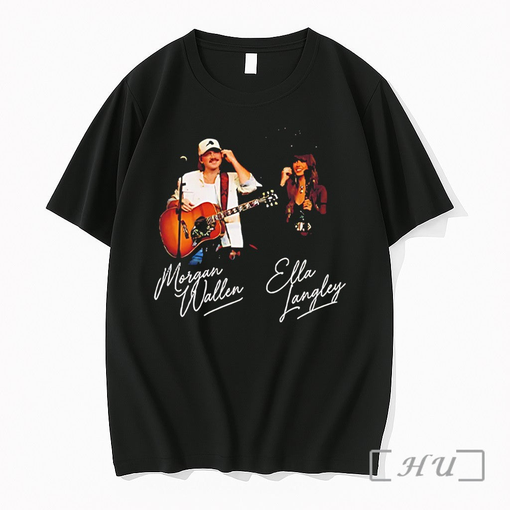 Officials Ella Langley And Morgan Wallen Signature Tee