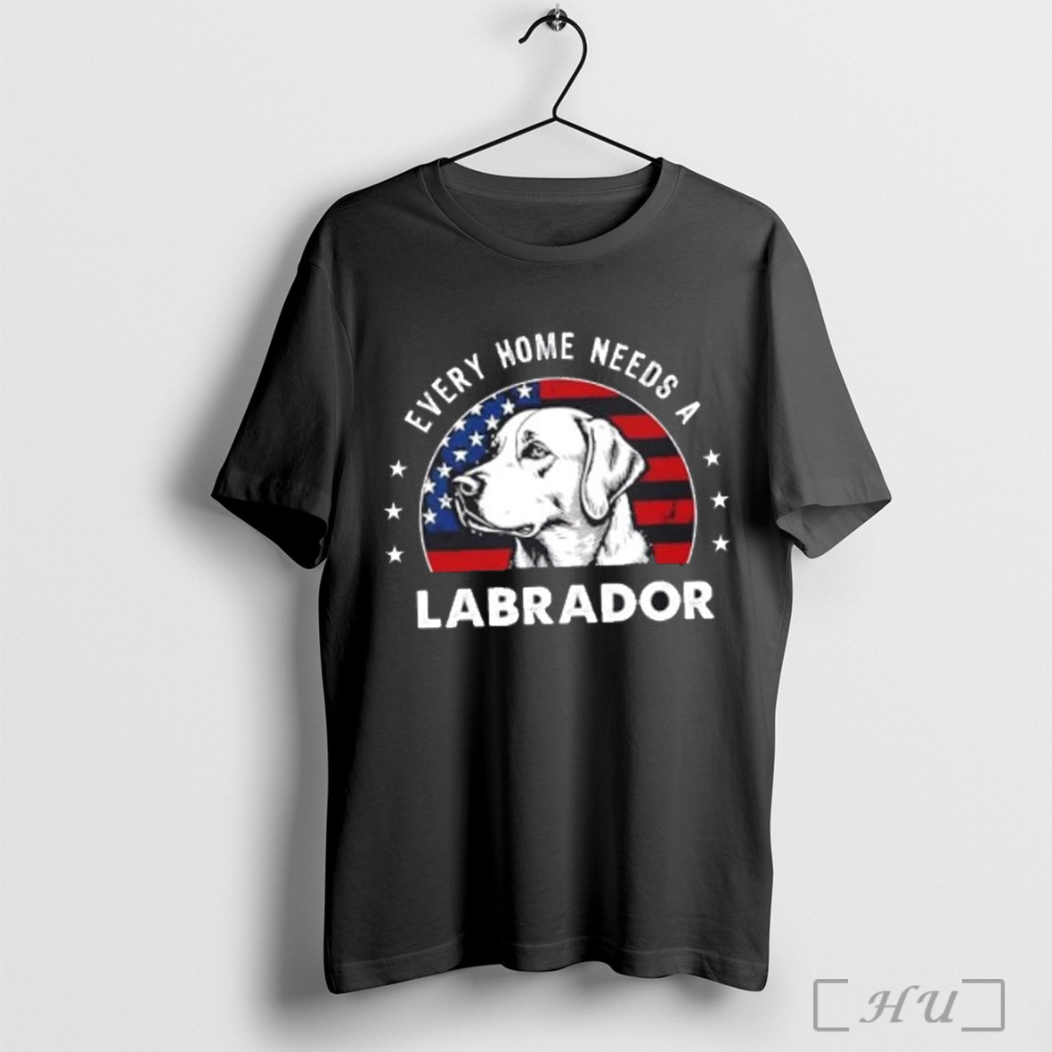 Officials Every Home Needs A Labrador Dog Us Flag T Shirt