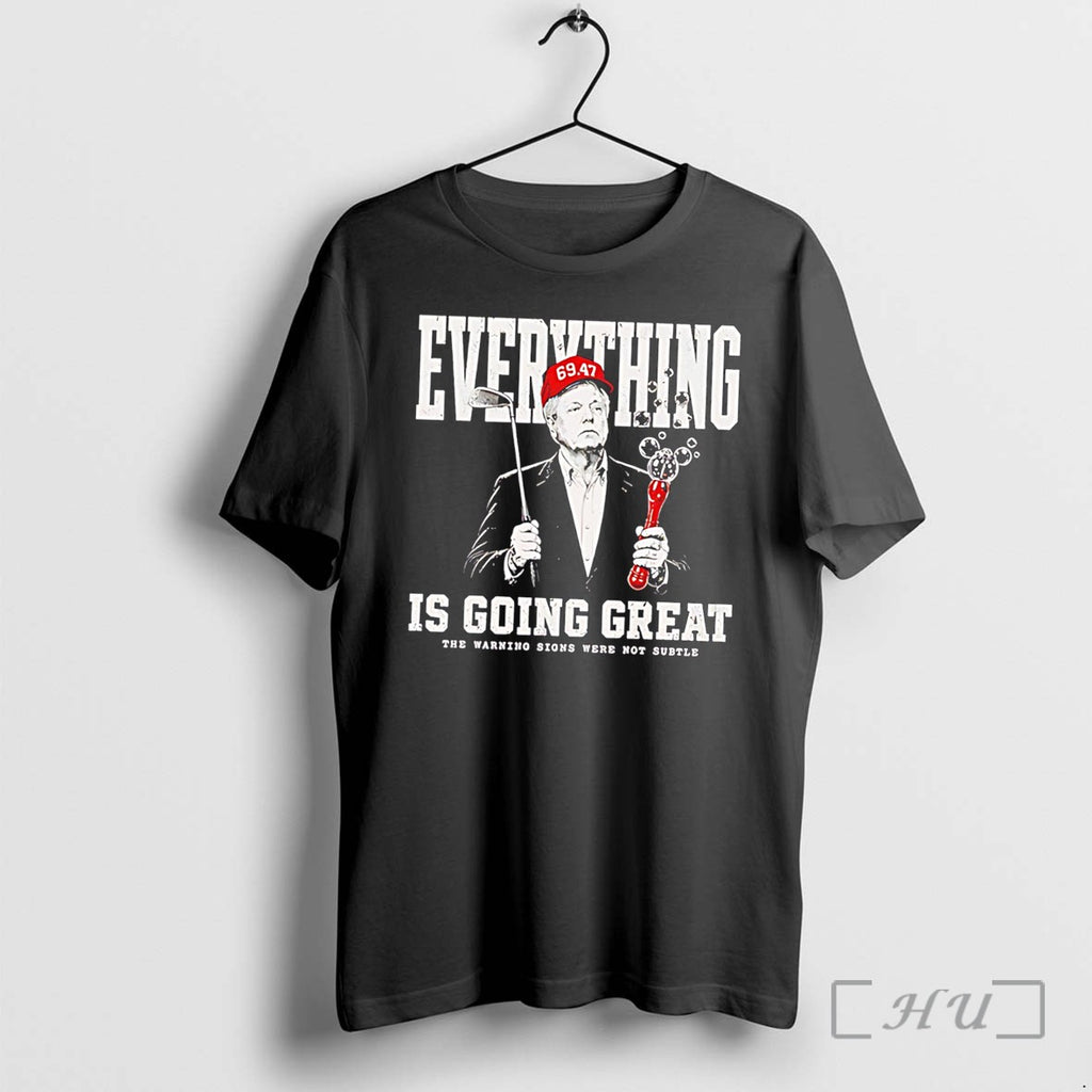 Officials Everything Is Going Great Trump Golf Tee