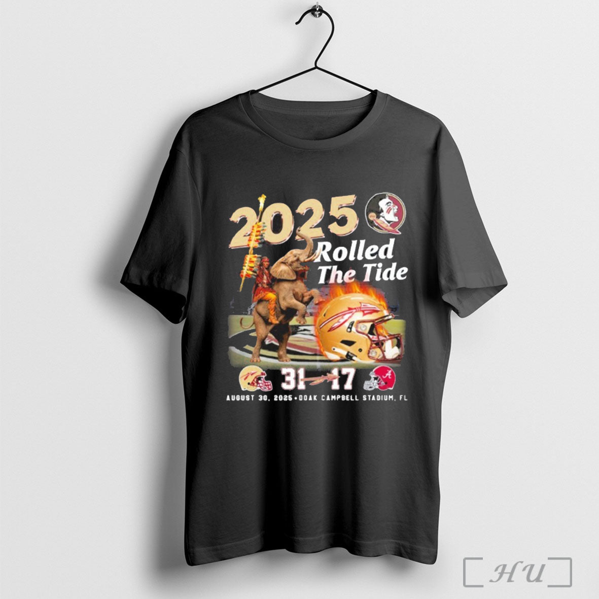 Officials Florida State Seminoles Rolled The Tide Beat Alabama Score T Shirt