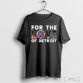 Officials For The Love Of Detroit City Skyline Lions Tigers Pistons And Red Wings