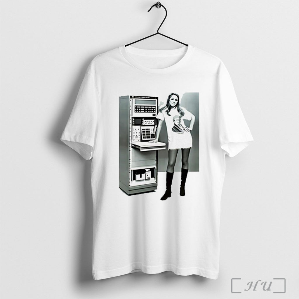 Officials Fourier Analyzer Hewlett Packard 1972 Vintage T Shirt