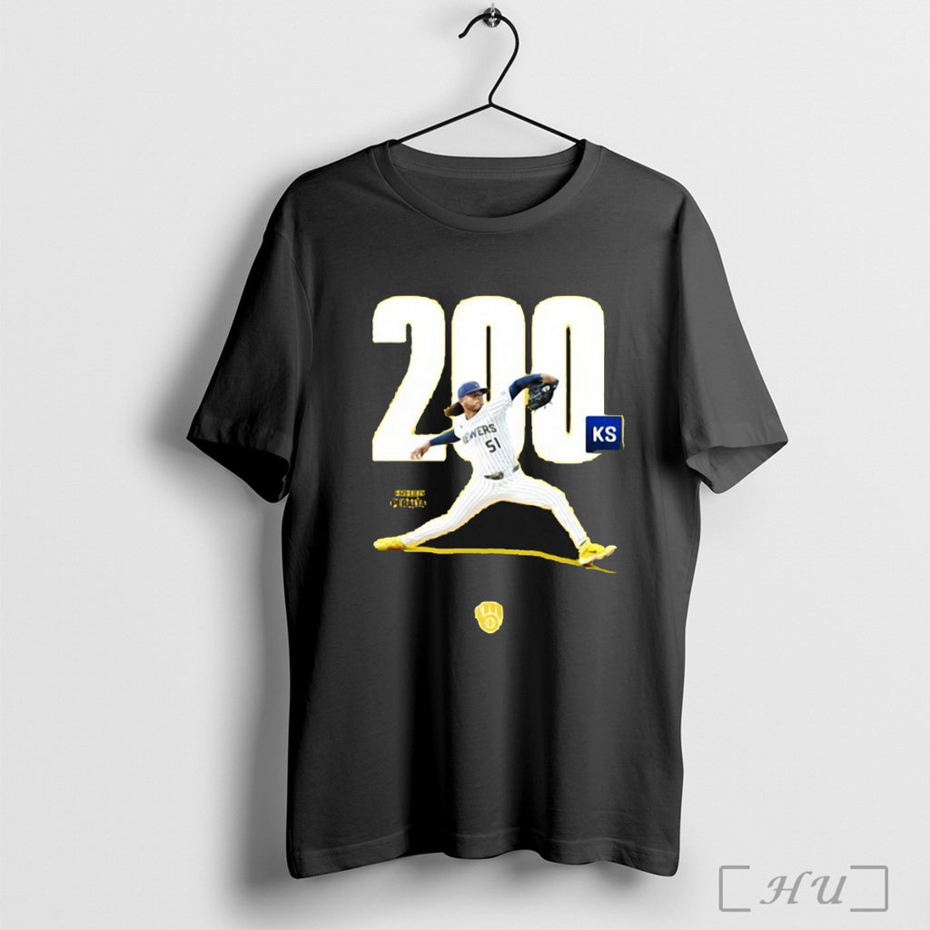 Officials Freddy Peralta Has Notched 200 Ks T Shirt