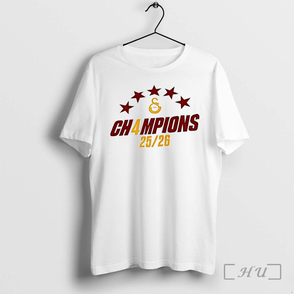 Officials Galatasaray Champions 2025 2026 Five Star