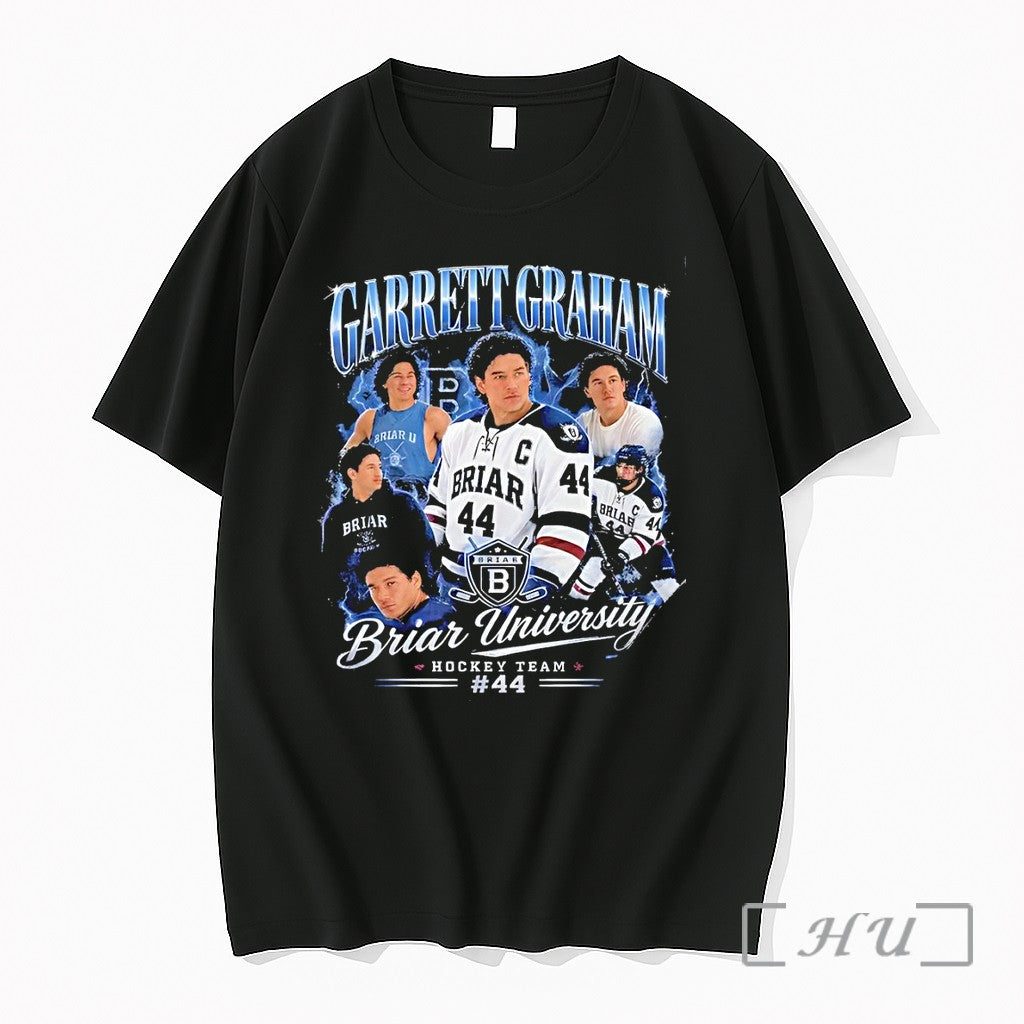 Officials Garrett Graham Briar University 44 Hockey Team Graphic