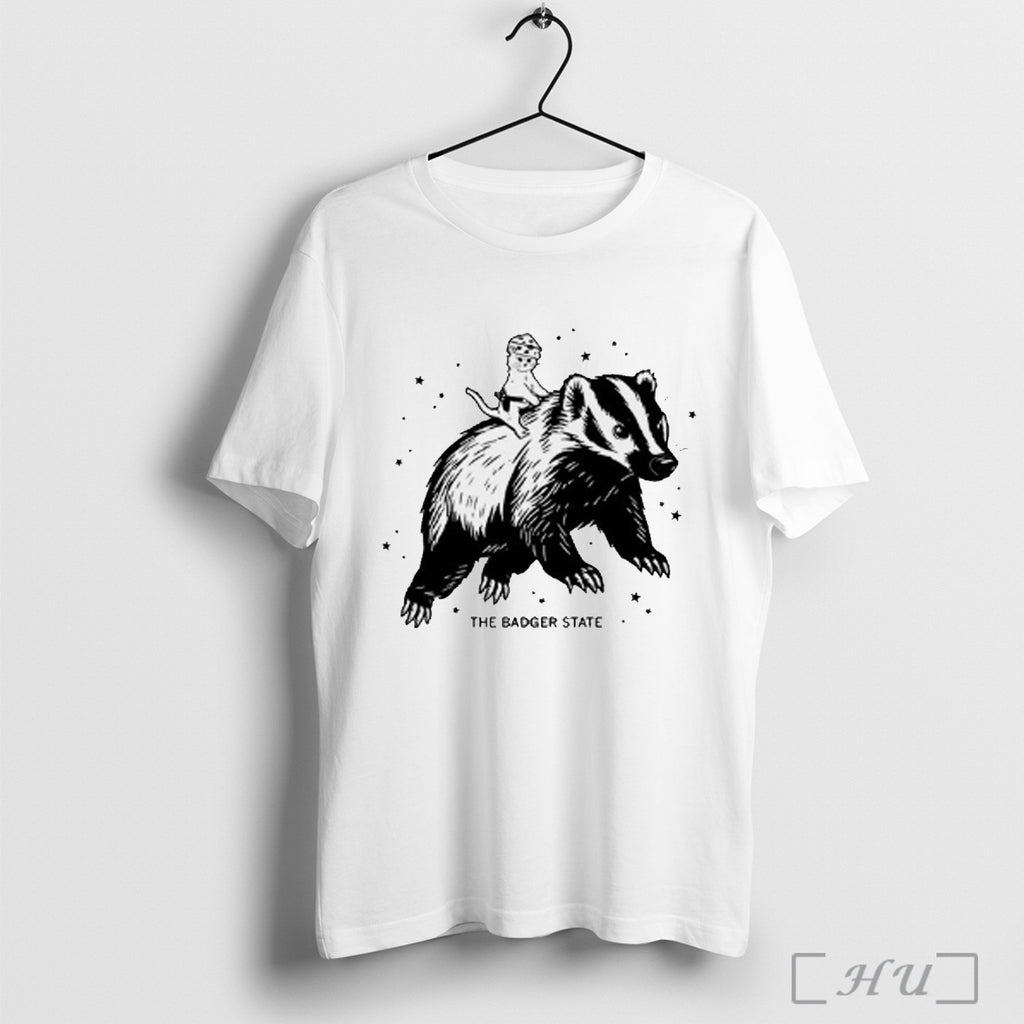 Officials Gary Riding Badger T Shirt