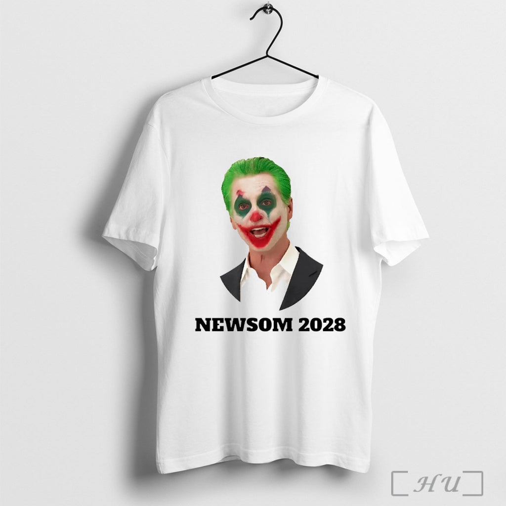 Officials Gavin Newsom Joker 2028 T Shirt