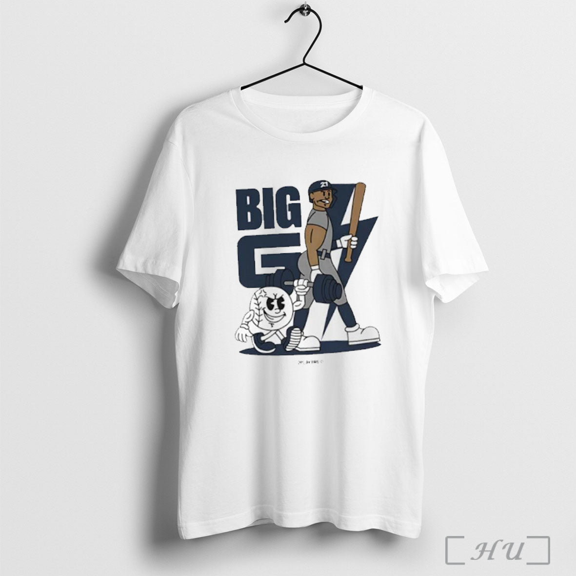 Officials Giancarlo Stanton Summer Cartoons Apparel Big Go T Shirt