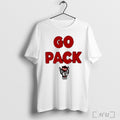 Officials Go Pack Slogan Nc State Wolfpack T Shirt