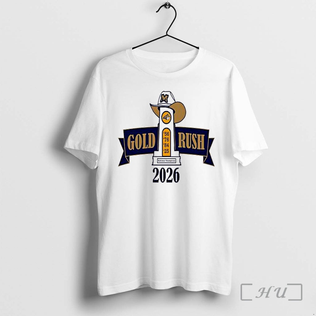 Officials Golmsu Bobcats Ncaa Gold Rush Trophy National Champions 2026