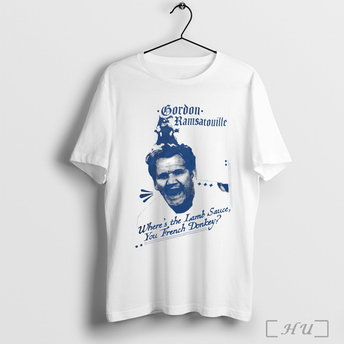 Officials Gordon Ramsatouille Wheres The Lamb Sauce You French Donkey T Shirt