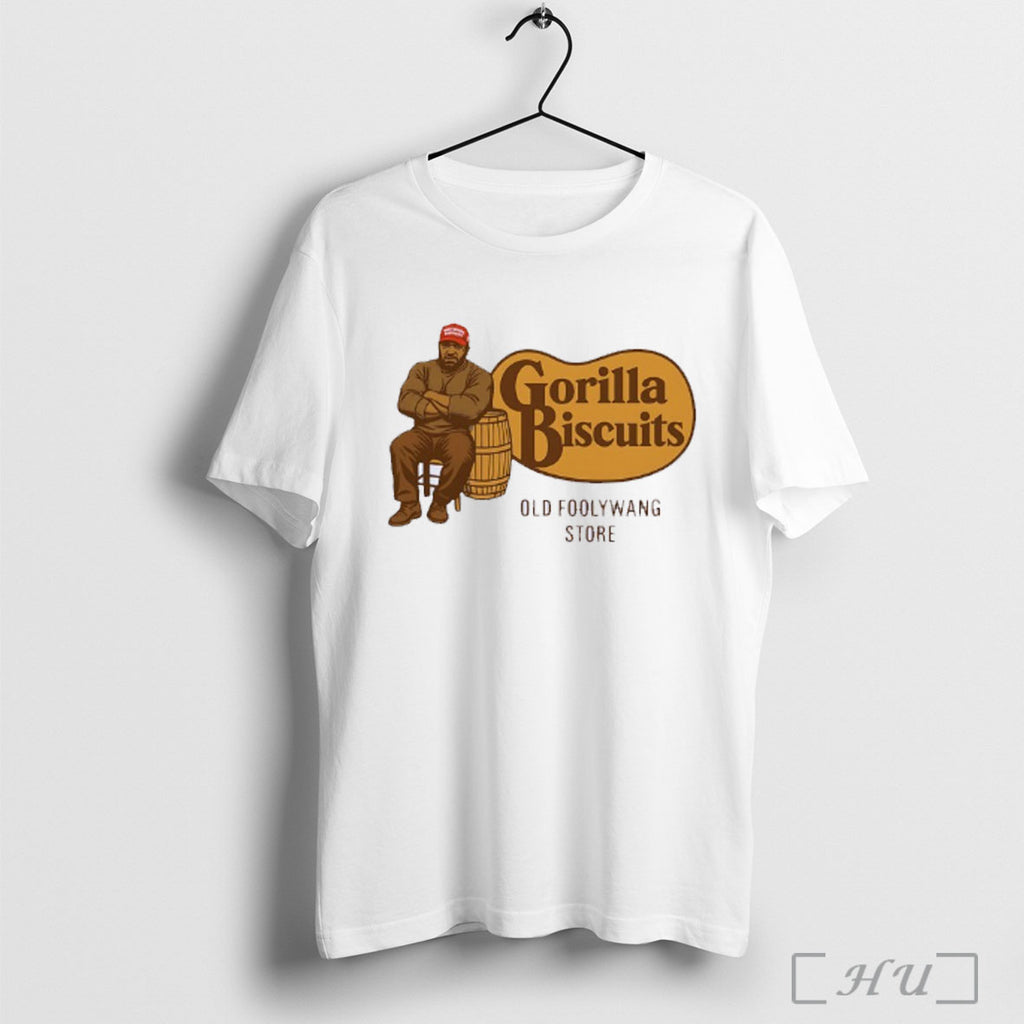 Officials Gorilla Biscuits Old Foolywang Store Style Cracker Barrel T Shirt