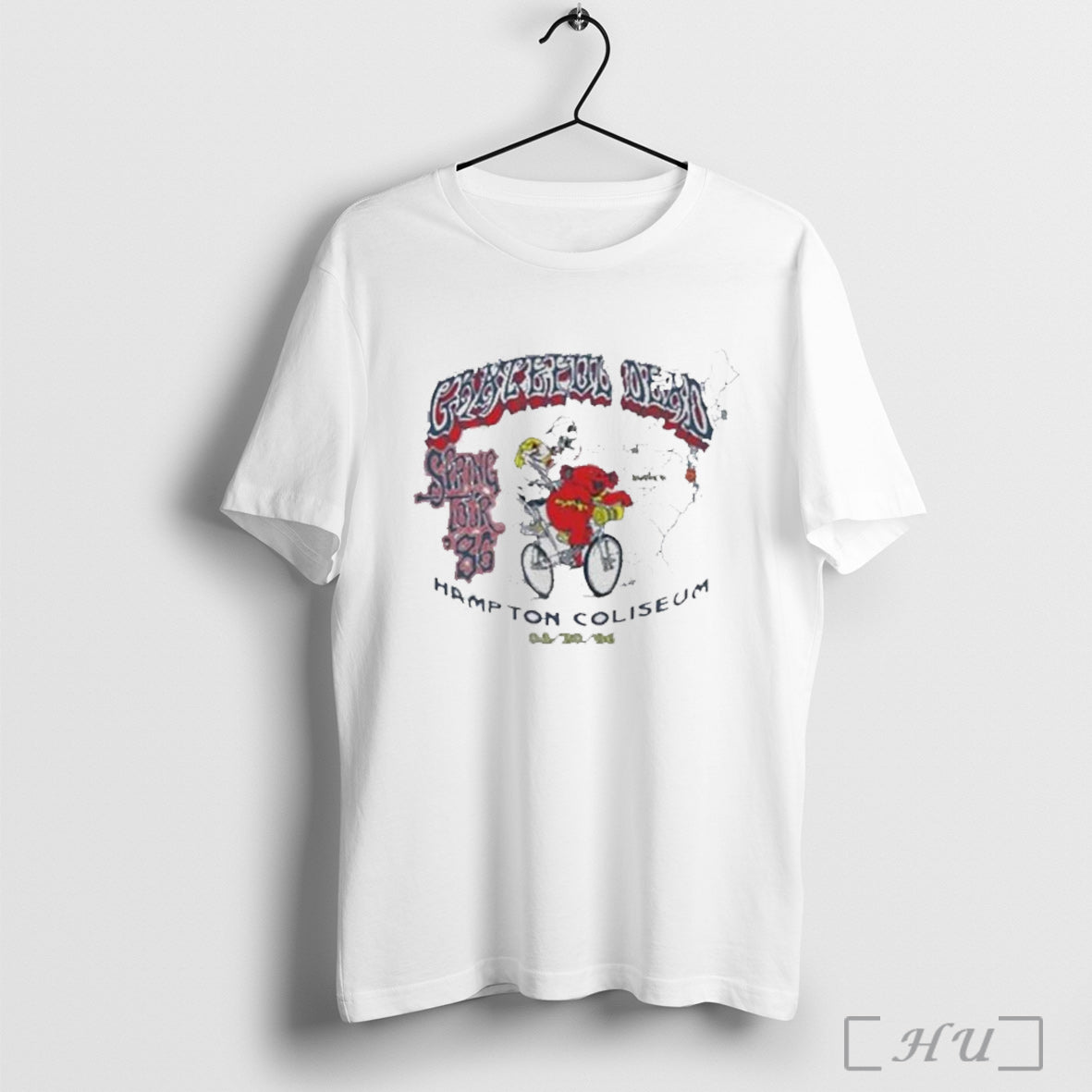 Officials Grateful Dead Hampton 86 T Shirt