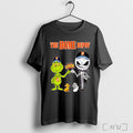 Officials Grinch And Jack Skellington Fist Bump The Home Depot Halloween T Shirt