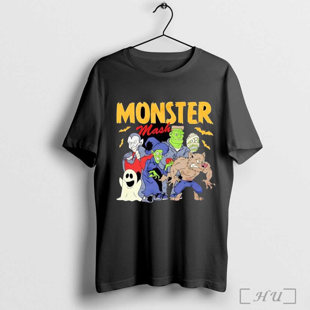 Officials Halloween Monster Mash Graphic 2025 T Shirt