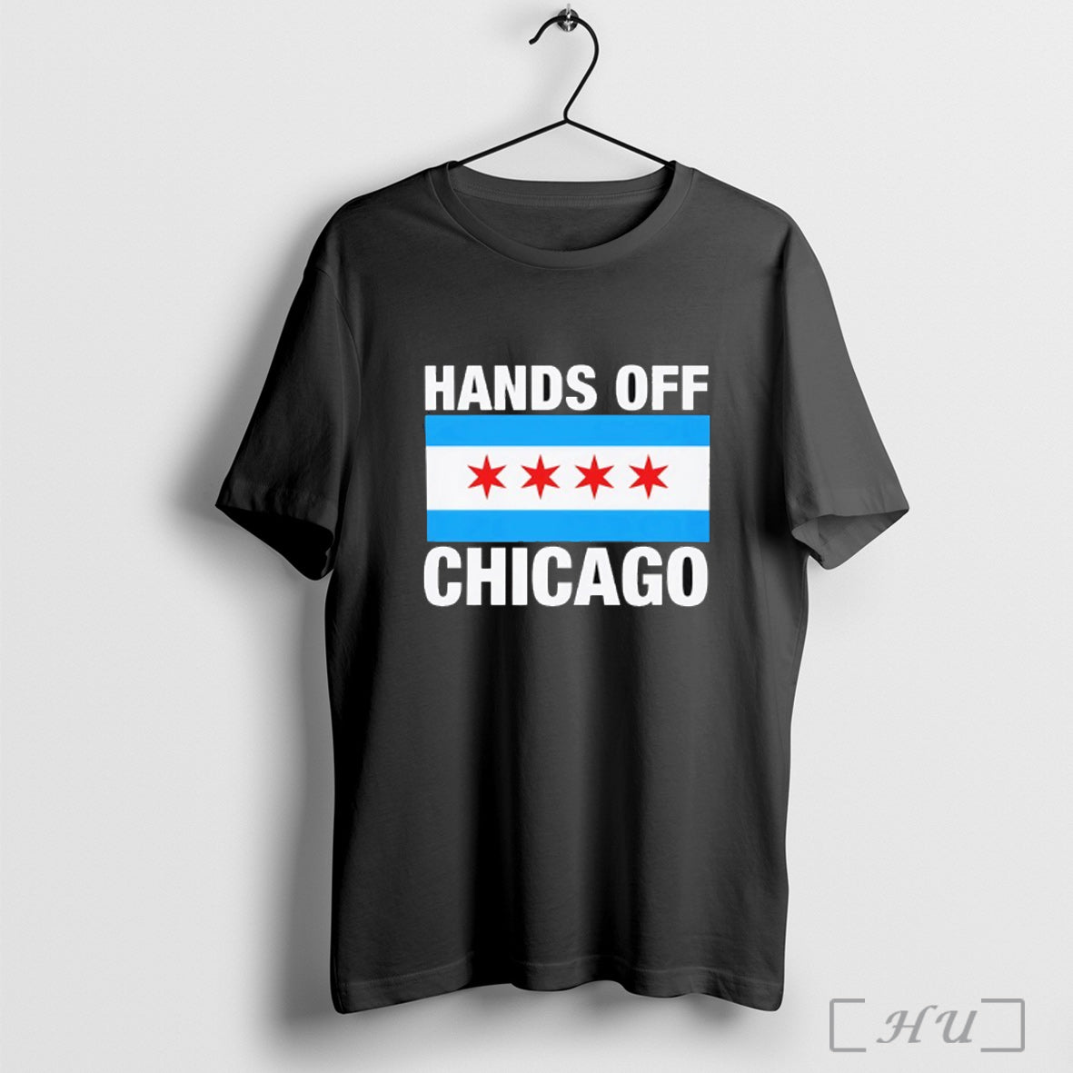 Officials Hand Of Chicago Flag T Shirt