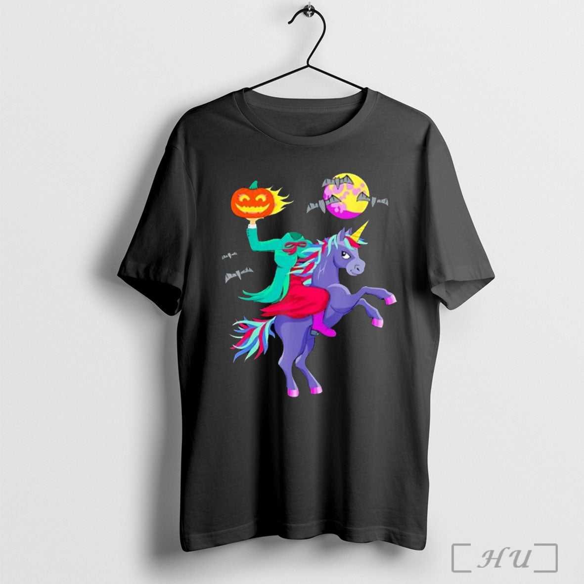 Officials Headless Unicorn Rider Style Halloween T Shirt