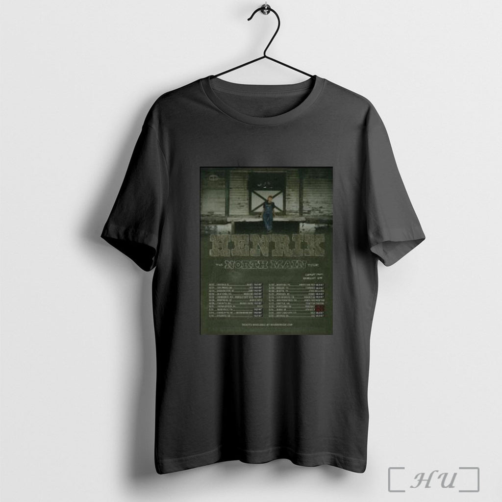 Officials Henrik The North Main Tour 2025 T Shirt