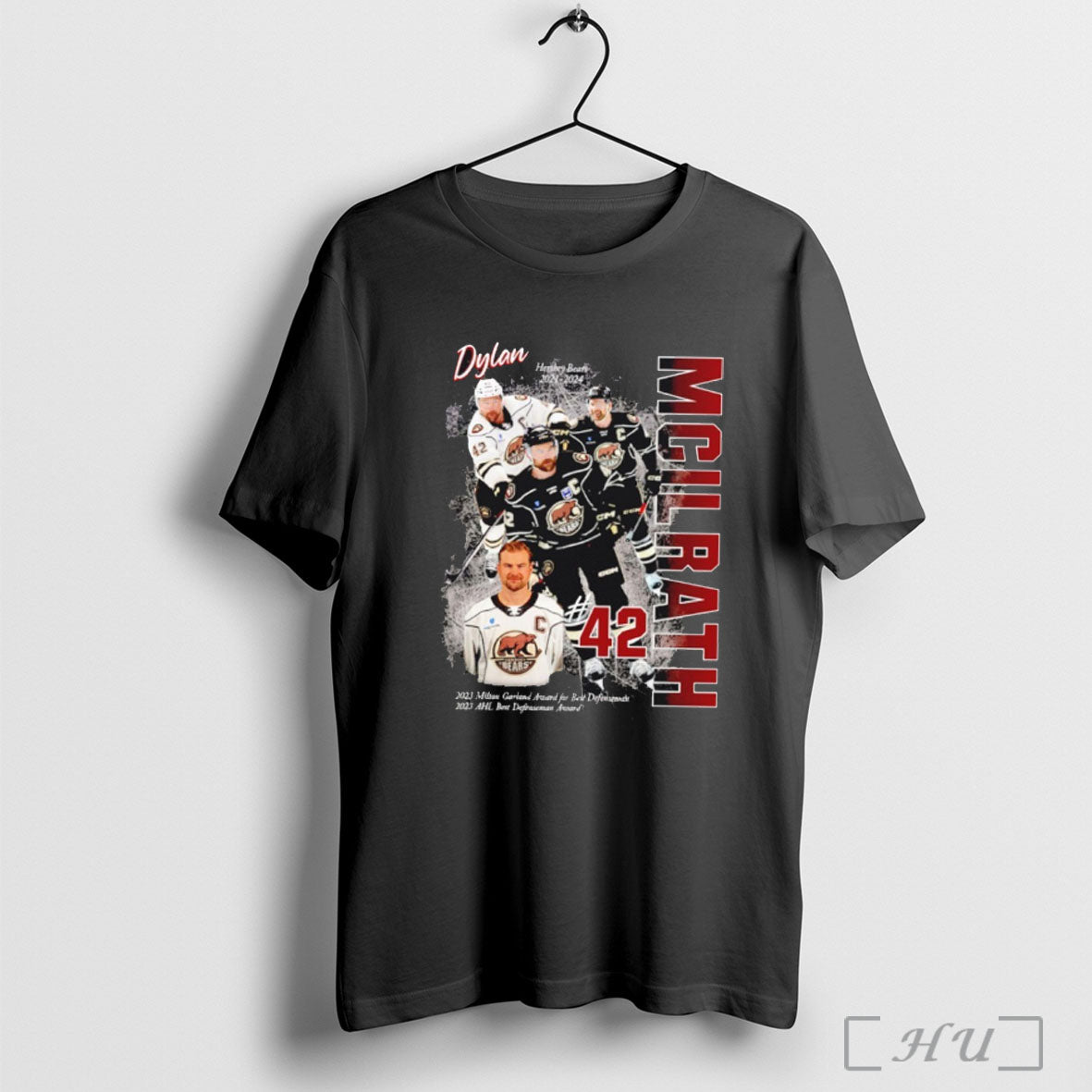 Officials Hershey Bears X Capitals Dylan Mcilrath Player T Shirt