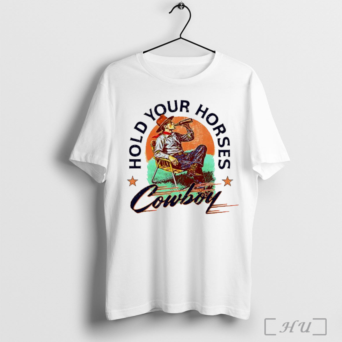 Officials Hold Your Horses Cowboy T Shirt