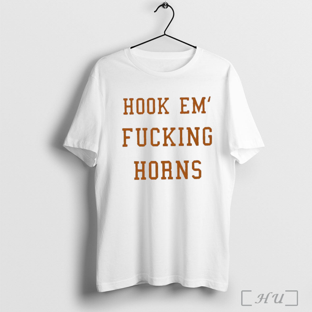 Officials Hook Em Fucking Horns T Shirt